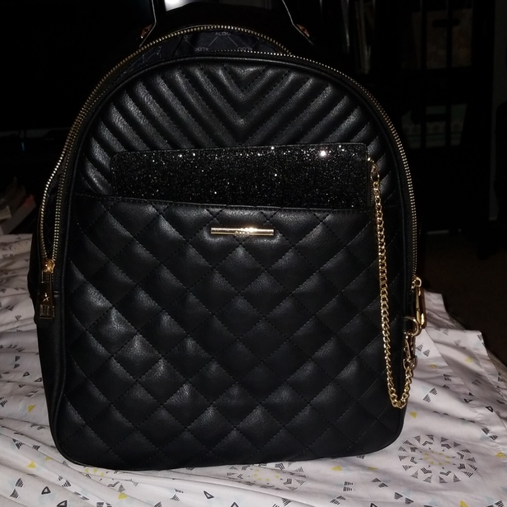Aldo Faux leather backpack.
